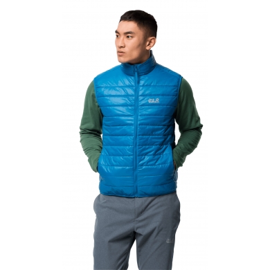 Jack Wolfskin Padded Vest JWP (lightweight, windproof, warm insulated) blue Men